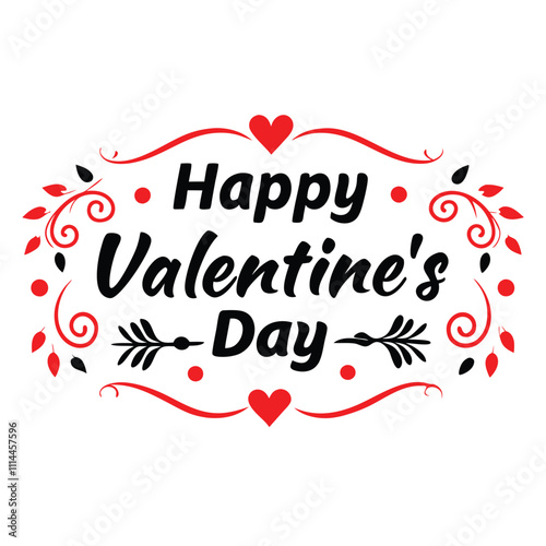 Wallpaper Mural lettering typography happy valentine s day. Torontodigital.ca