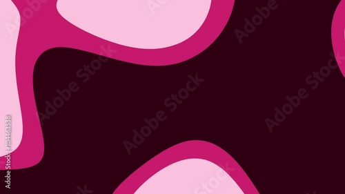 Beautiful colorful fluid motion video background vith melting lava lamp fluid effect. Trippy psychedelic 4K looped screensaver flowing liquid digital design.