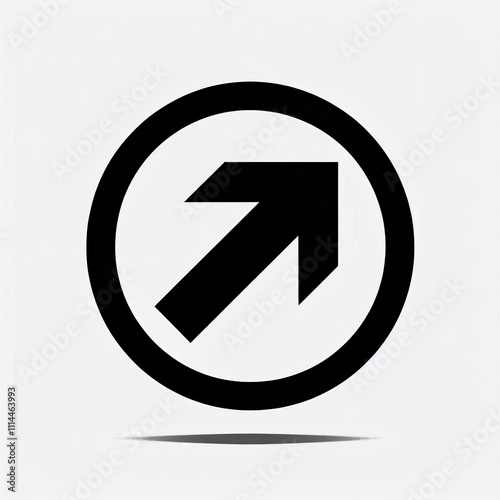 Free Download A graphic single black arrow on a white background  - GFXLoad