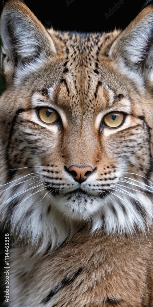 close up of a lynx close up of a lynx
