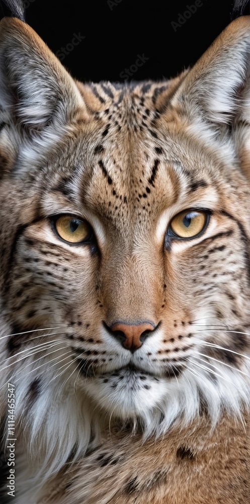 Fototapeta premium close up of a lynx