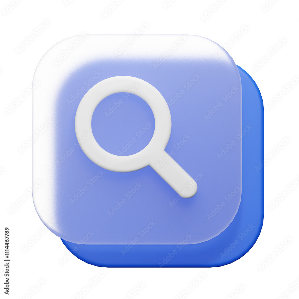 glassmorphism search icon glassmorphism search icon