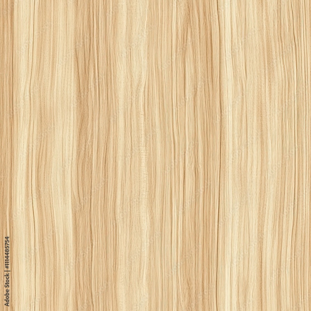 Naklejka premium Light Brown Wood Grain Texture Background