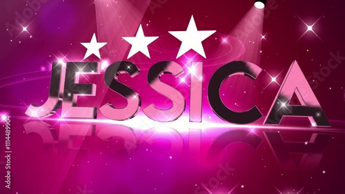 name jessica with star