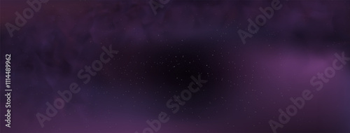 Starry night sky with astrological constellations. Space stars background.Space nebula and glittering stardust.