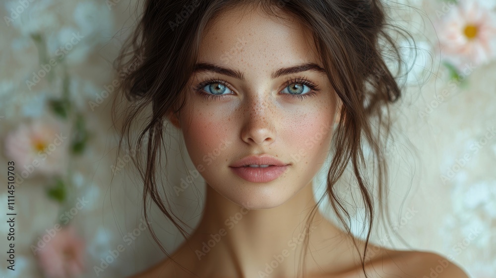 Portrait of a beautiful woman. Portrait of a beautiful woman.