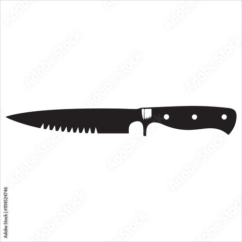 Tactical Combat Knife Collection Vector