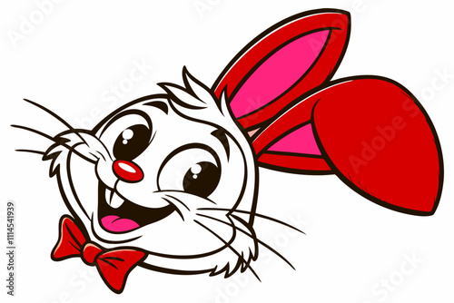 Create a Funny Loving Lynx Head on a White Background Digital Art Tutorial