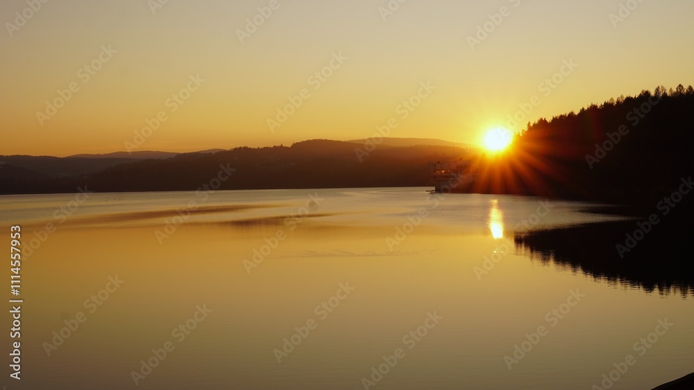 Obraz premium Zachód