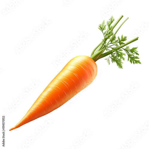carrots isolated on white