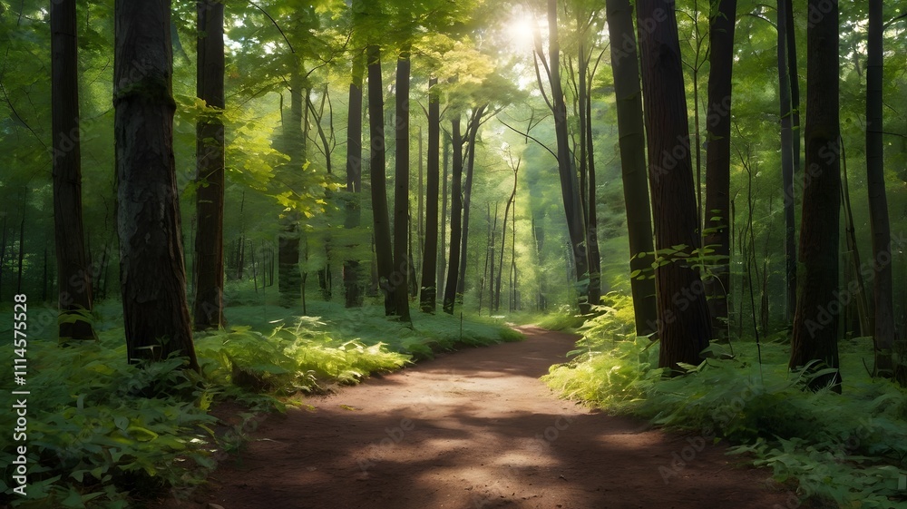 Obraz premium Path Through the Woods