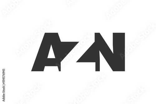 Free Download AZN logo design. Initial letter A Z N bold font style for tech startups, consulting, corporate branding. Creative company name, headlines typography identity, trendy logotype. - GFXLoad