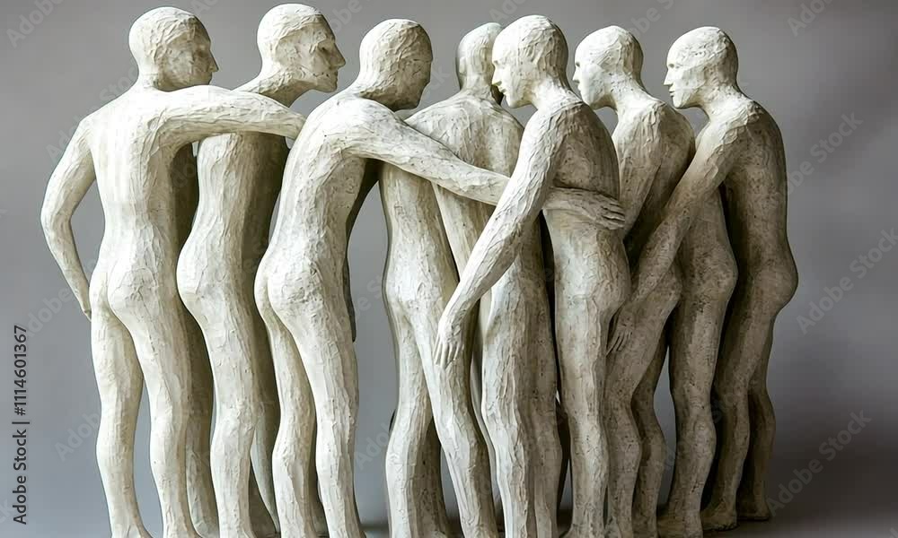 Sculptural Ensemble: A Circle of Unity and Connection