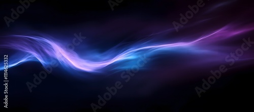 Elegant visual featuring a dark background with a stunning purple and blue gradient for artistic uses.