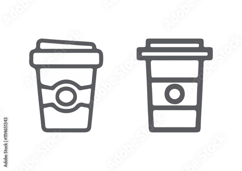 vector colorful cup, paper cup designs