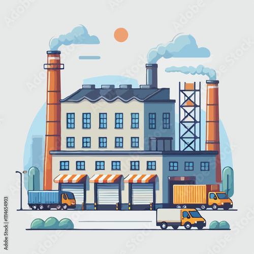 warehouse vector