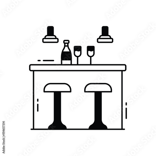 Bar counter vector icon