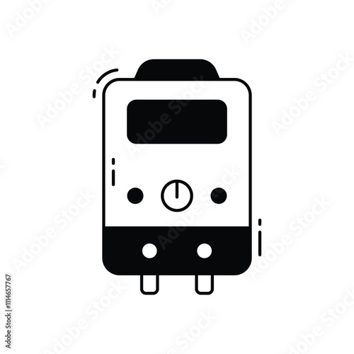 Water heater vector icon