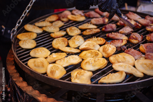 Oscypek at Jarmark stall