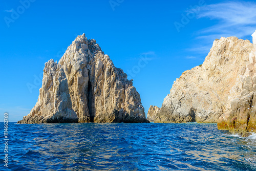 The arch point (El Arco) at Cabo San Lucas, Mexico. photo