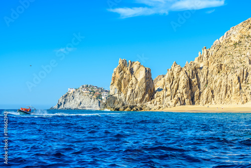 The arch point (El Arco) at Cabo San Lucas, Mexico. photo