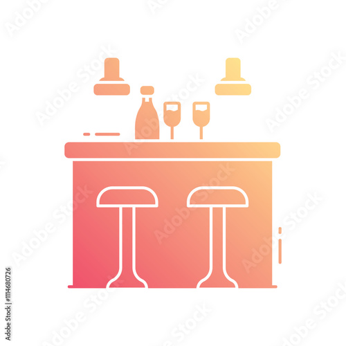 Bar counter vector icon