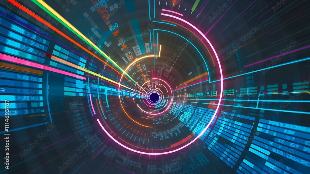 abstract background with circles abstract background with circles