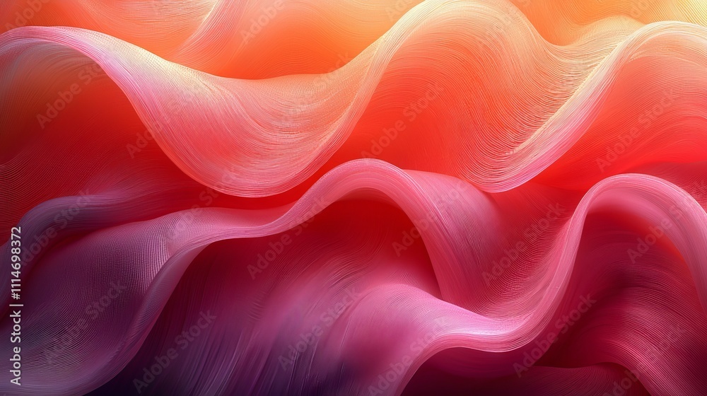 Obraz premium Lively shades of crimson interweave dynamically, crafting a spellbinding abstract backdrop with deep, rich textures and fluid motifs.