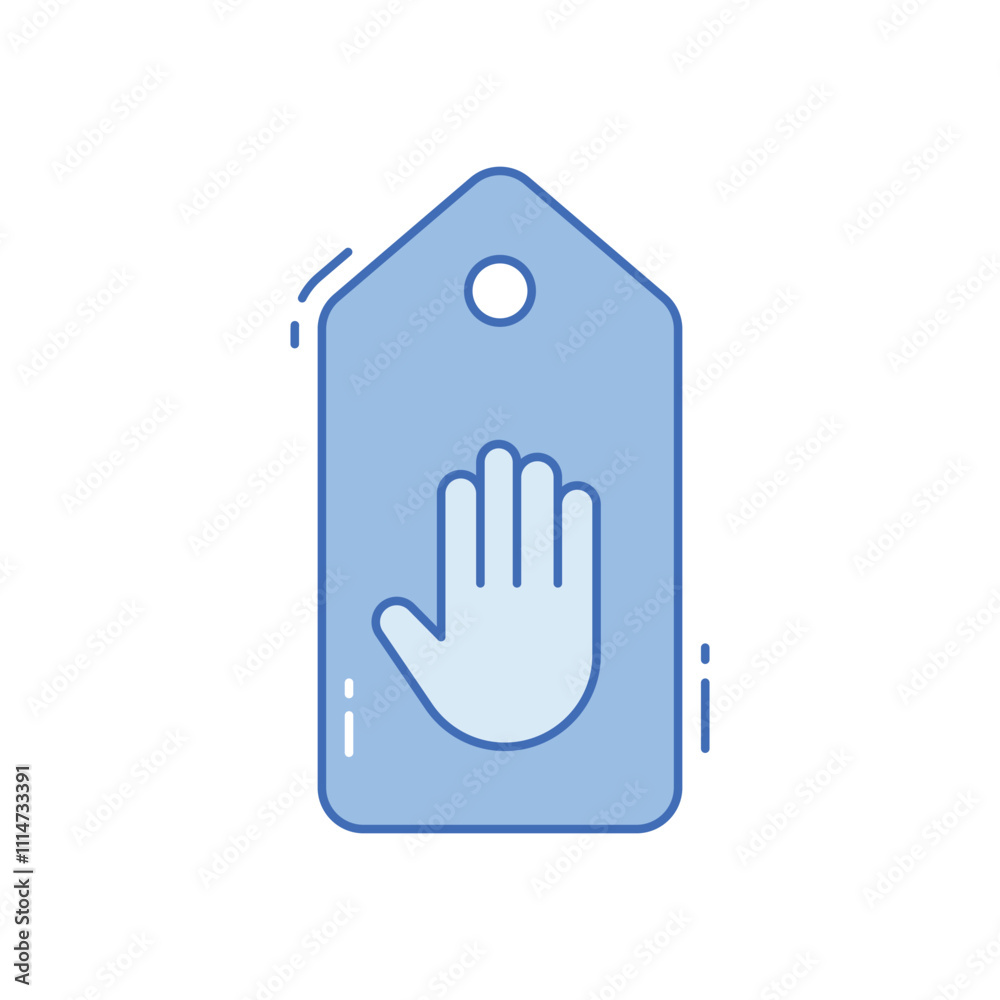 Obraz premium Hand made vector icon