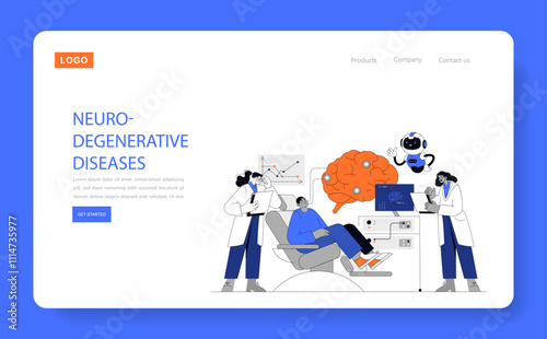 Exosomes. Flat Vector Illustration