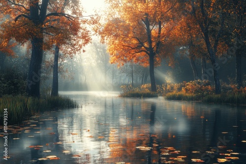 autumn in the park