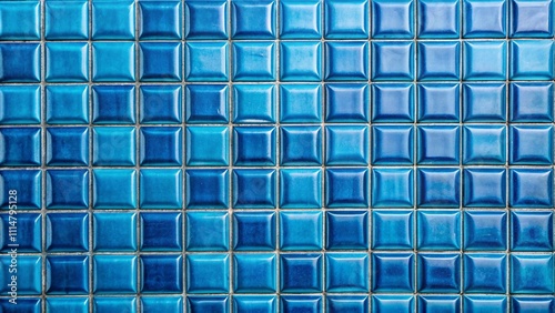 Ceramic tile blue square rectangular vertical wall Tiles for walls in the bathroom in the kitchen construction and repair finishing materials Backgrounds for advertising Texture editor Picture photo