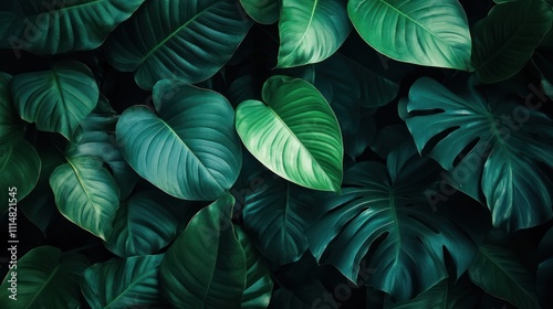 Wallpaper Mural Tropical Leaf Background Torontodigital.ca