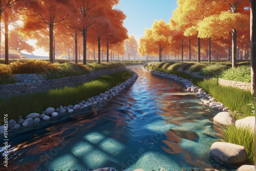 autumn in the park