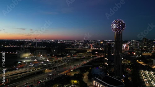 Dallas aerial photography, drone footage, night photography, cityscape, real estate, tourism, cinematic, skyline, skyscrapers, dallas, drone, aeriel, videos