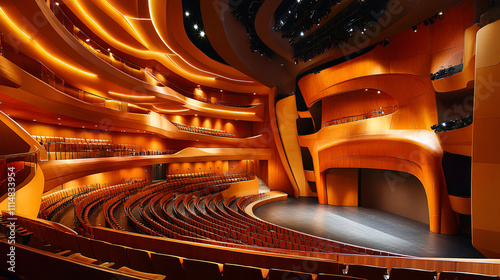 A contemporary performing arts center designed for theater and music.