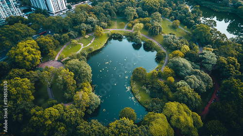 A nature reserve within a city promoting biodiversity and recreation.A nature reserve within a city promoting biodiversity and recreation.A nature reserve within a city promoting biodiversity and recr
