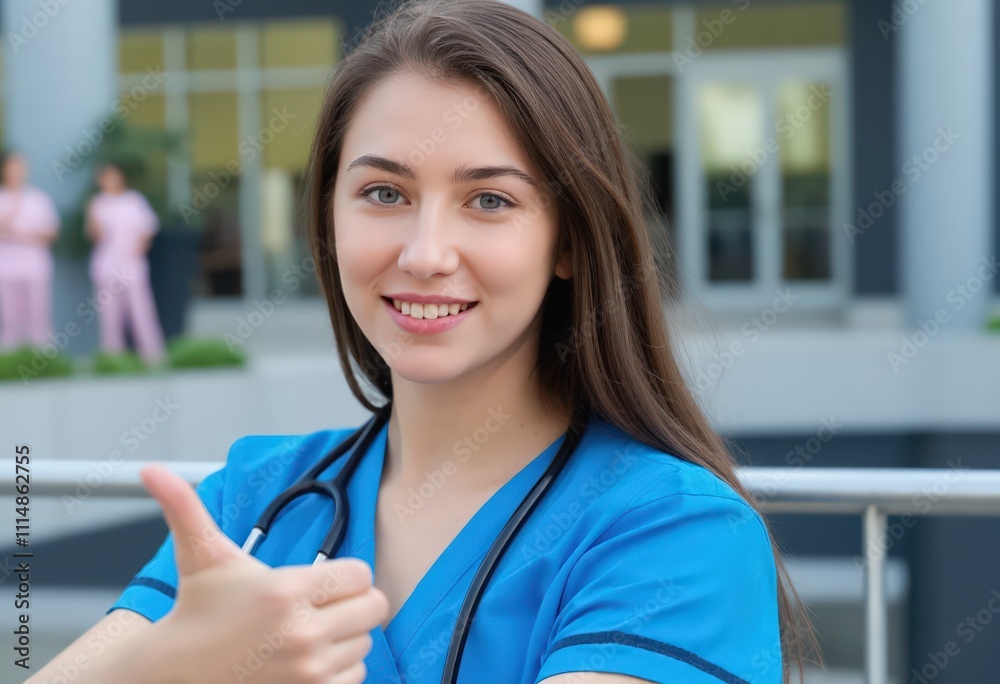 Fototapeta premium portrait of a female doctor