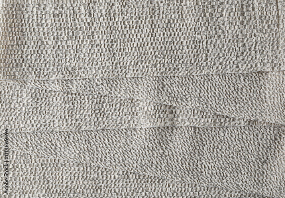 Fototapeta premium Elastic medical bandage line, first aid background and texture