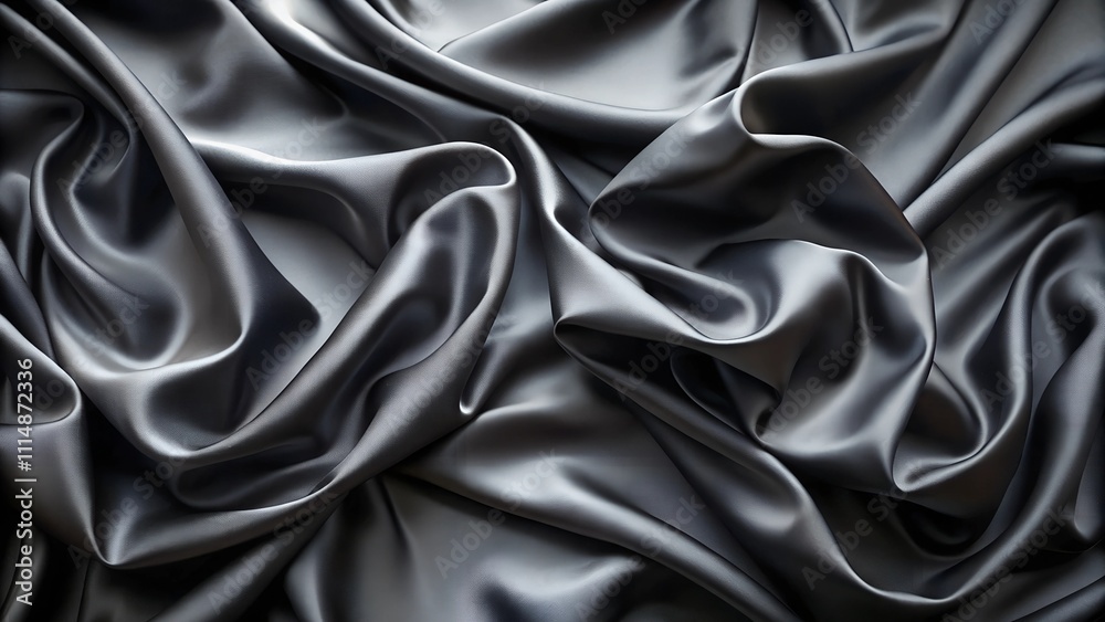 Fototapeta premium luxury black satin texture background