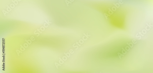 Tranquil light olive green and yellow vector nature colors mesh gradient background. Abstract calm digital watercolor grass meadow for spring design, nature landscape concept, print