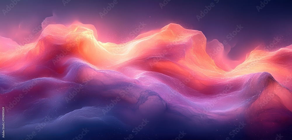 Vibrant Gradient Pink Purple Ethereal Glow Smooth Transitions Abstract Background Design Vibrant Gradient Pink Purple Ethereal Glow Smooth Transitions Abstract Background Design
