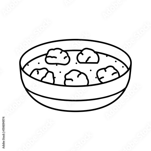 sangria pitcher spanish cuisine line icon vector. sangria pitcher spanish cuisine sign. isolated contour symbol black illustration