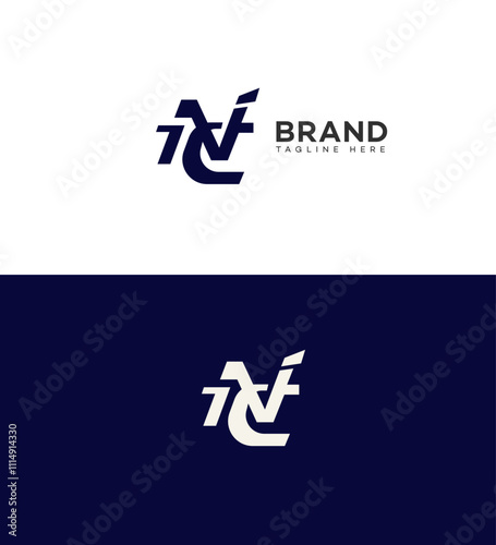 NC, CN Letter Logo