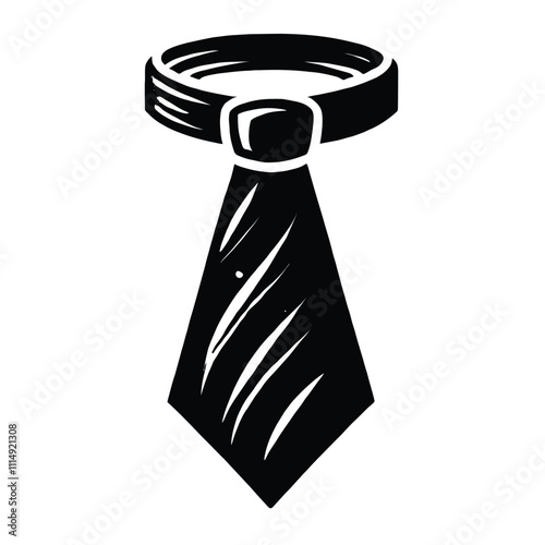 Necktie Silhouette