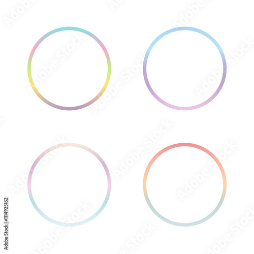 set of buttons and bubble
