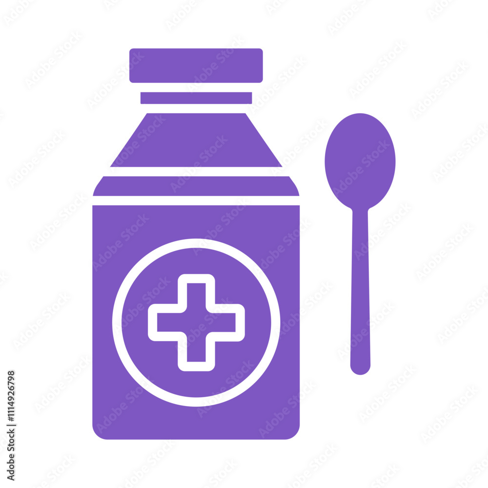 Obraz premium Syrup Icon