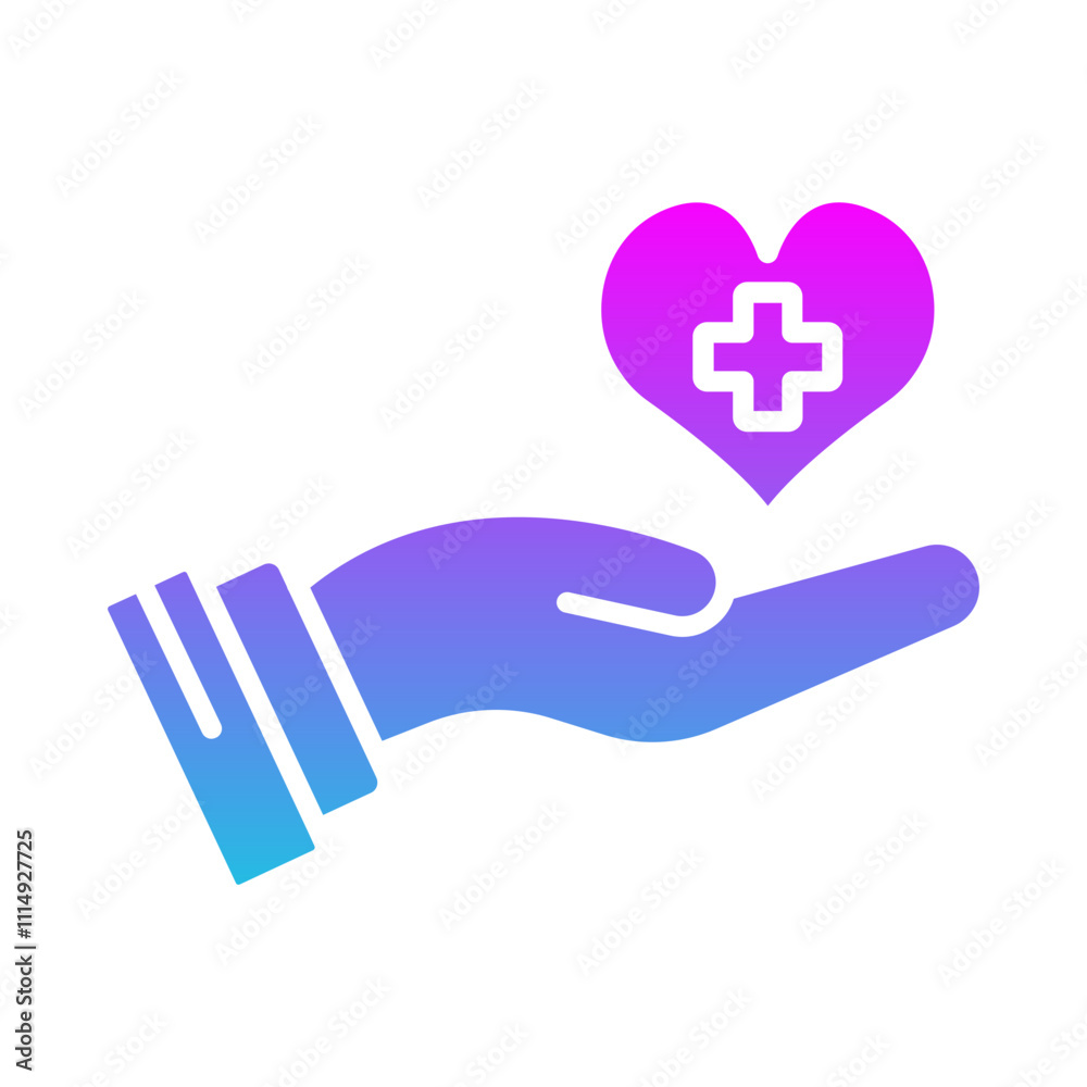 Obraz premium Care Icon