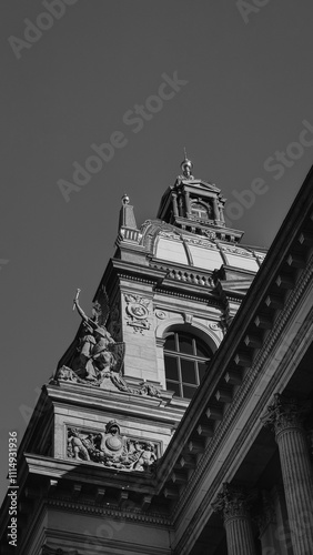 Streets of Prague in Winter