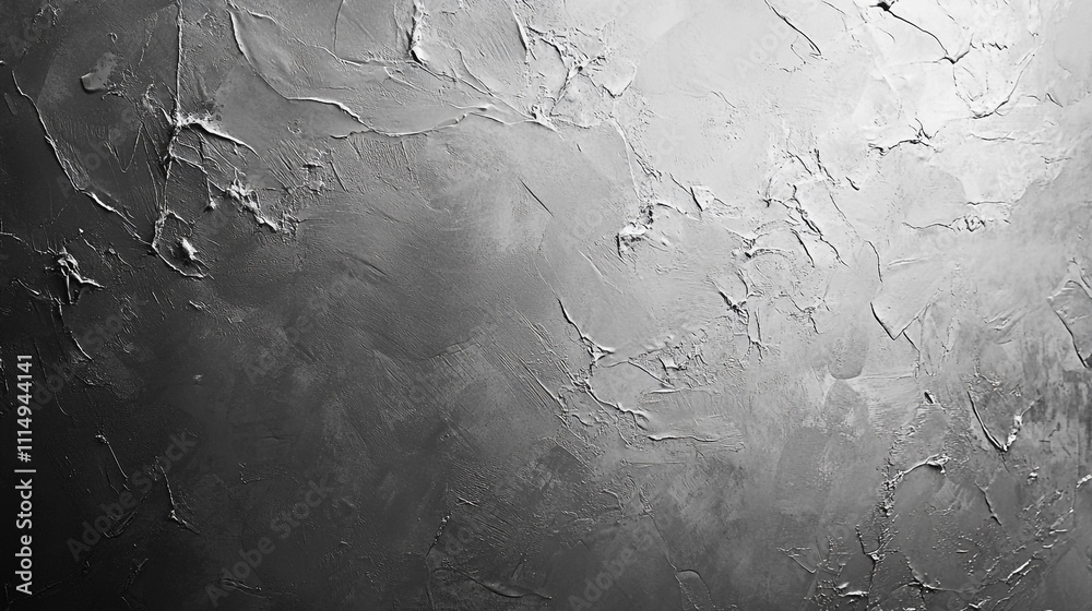 Fototapeta premium Abstract texture of gray surface with intricate patterns and shading effects